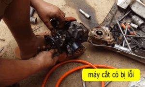 nguyên nhân Máy cắt cỏ nóng máy