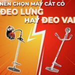 Máy cắt cỏ đeo lưng và máy cắt cỏ đeo vai